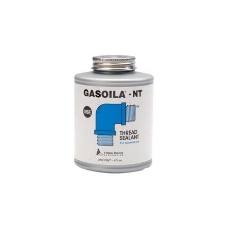Midland Industries NON PTFE THREAD SEALANT WITH BRUSH, 12 PT, LIQUID, BLUE GREEN, 144 983120